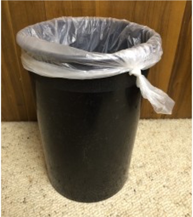 How To Place a Trash Bag in a Trash Can So it Won't Fall 